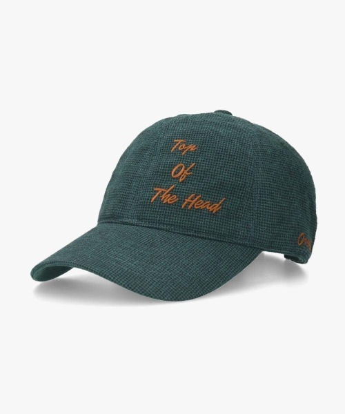 OVERRIDE(オーバーライド)の「OVERRIDE L/C CHECK EMB CAP SG / オーバーライド(キャップ・レディース・ブラック/レッド/グリーン/ブラウン・57~59cm)」の3枚目の写真