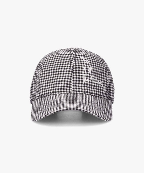 OVERRIDE(オーバーライド)の「OVERRIDE L/C CHECK EMB CAP SG / オーバーライド(キャップ・レディース・ブラック/レッド/グリーン/ブラウン・57~59cm)」の6枚目の写真