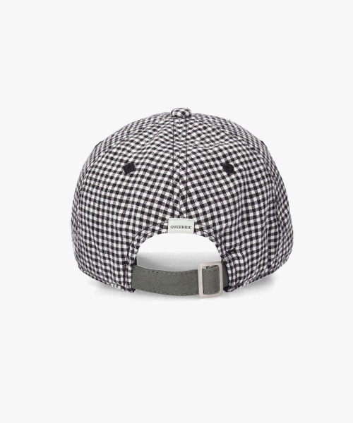 OVERRIDE(オーバーライド)の「OVERRIDE L/C CHECK EMB CAP SG / オーバーライド(キャップ・レディース・ブラック/レッド/グリーン/ブラウン・57~59cm)」の8枚目の写真