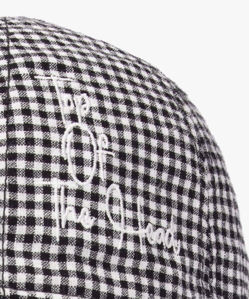 OVERRIDE(オーバーライド)の「OVERRIDE L/C CHECK EMB CAP SG / オーバーライド(キャップ・レディース・ブラック/レッド/グリーン/ブラウン・57~59cm)」の11枚目の写真