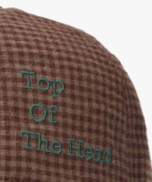 OVERRIDE(オーバーライド)の「OVERRIDE L/C CHECK EMB CAP SG / オーバーライド(キャップ・レディース・ブラック/レッド/グリーン/ブラウン・57~59cm)」の17枚目の写真