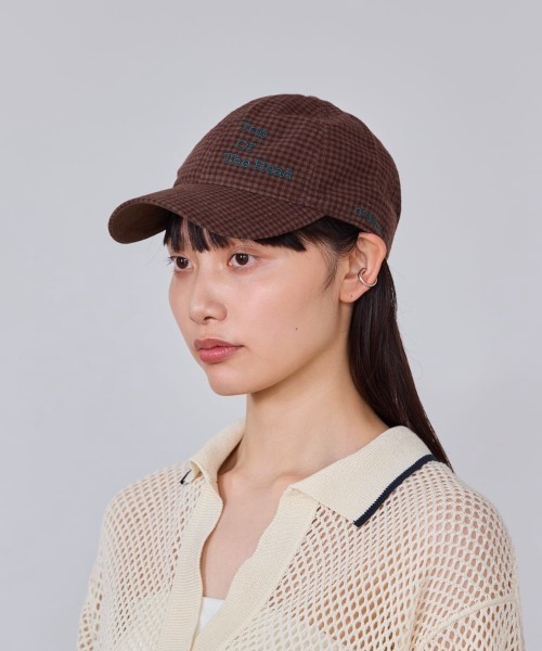 OVERRIDE(オーバーライド)の「OVERRIDE L/C CHECK EMB CAP SG / オーバーライド(キャップ・レディース・ブラック/レッド/グリーン/ブラウン・57~59cm)」の14枚目の写真