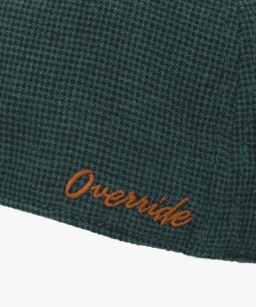 OVERRIDE(オーバーライド)の「OVERRIDE L/C CHECK EMB CAP SG / オーバーライド(キャップ・レディース・ブラック/レッド/グリーン/ブラウン・57~59cm)」の22枚目の写真