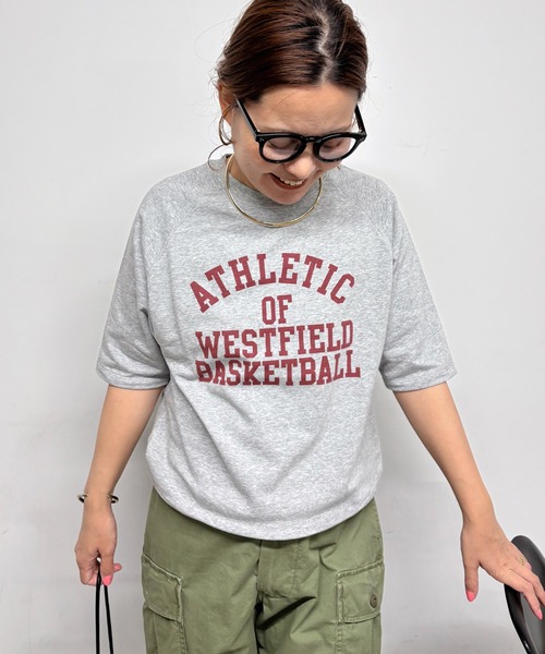 PUAL CE CIN（ピュアルセシン）の「【＠remi_usus企画】カレッジロゴミニ裏毛Tシャツ（Tシャツ/カットソー・レディース・オートミール/オフホワイト/グレー・FREE）」の17枚目の写真