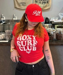ROXY（ロキシー）の「ROXY ウィメンズ ROXY WITH HEART TINY TEE Tシャツ チビT 丈短め【2026年春夏モデル】/クロップド・ショート丈（Tシャツ/カットソー）」