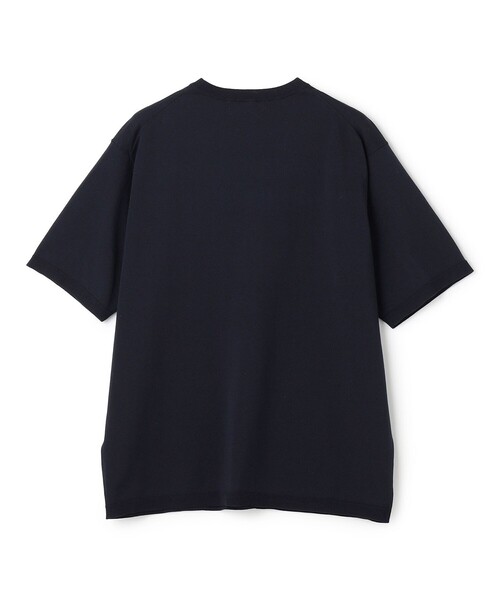 UNFILO(アンフィーロ)の「【接触冷感/抗菌防臭】アラエル アンチピリングニット クルー(ニット/セーター・メンズ・パイングリーン系/ブラック系/アイボリー系/ネイビー系・MEDIUM/LARGE/X-LARGE)」の12枚目の写真
