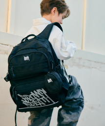 BROWNBREATH KIDS（ブラウンブレスキッズ）の「KIDS BIG TAG BACKPACK - BLACK（バックパック/リュック）」