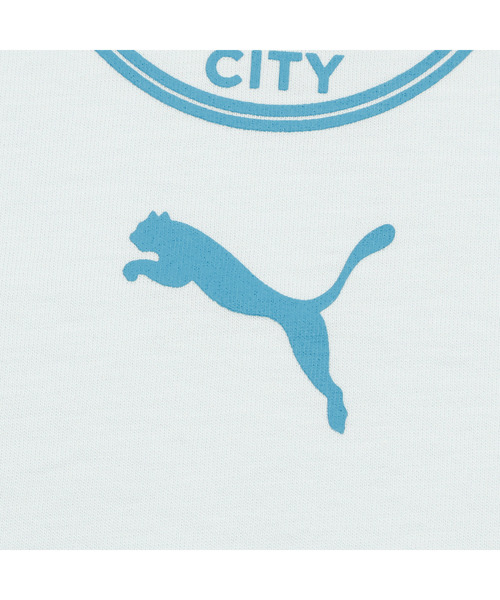 PUMA(プーマ)の「PUMA プーマ メンズ マンチェスターシティ フットボールカルチャー 半袖 T(Tシャツ/カットソー・メンズ・ブルー系その他/ブラック・X-SMALL/MEDIUM/SMALL/X-LARGE/LARGE)」の8枚目の写真