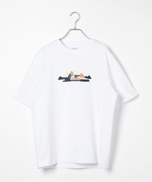 GLOBAL WORK（グローバルワーク）の「マイニチタキノウクルー/プリントTシャツ/636401（Tシャツ/カットソー）」