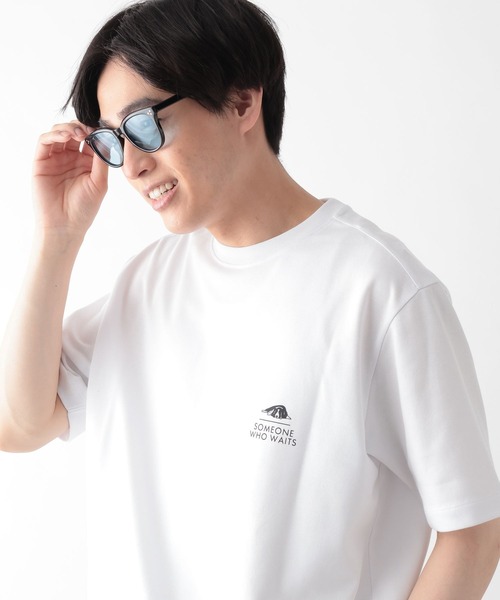 GLOBAL WORK（グローバルワーク）の「マイニチタキノウクルー/プリントTシャツ/636401（Tシャツ/カットソー・メンズ・ネイビー系9/ホワイト系7/ホワイト系6/ネイビー/チャコールグレー/グレー/ホワイト系5/ブラック・LARGE/MEDIUM/X-LARGE/SMALL）」の4枚目の写真