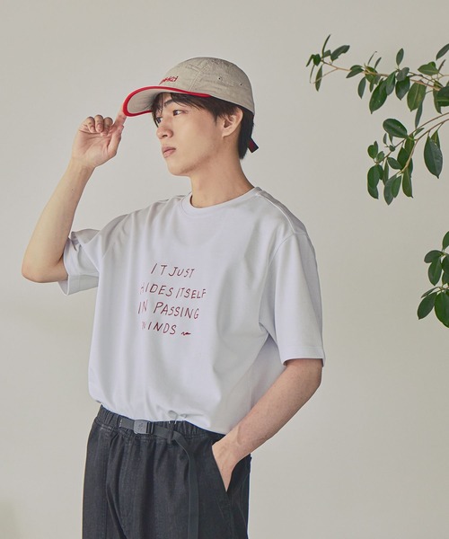 GLOBAL WORK(グローバルワーク)の「マイニチタキノウクルー/プリントTシャツ/636401(Tシャツ/カットソー・メンズ・ネイビー系9/ホワイト系7/ホワイト系6/ネイビー/チャコールグレー/グレー/ホワイト系5/ブラック/ホワイト系その他/ダークグレー/その他2・LARGE/MEDIUM/X-LARGE/SMALL)」の11枚目の写真