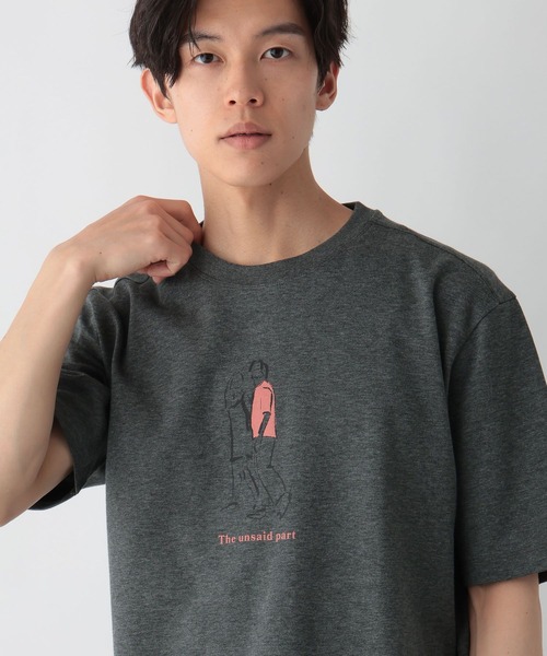 GLOBAL WORK(グローバルワーク)の「マイニチタキノウクルー/プリントTシャツ/636401(Tシャツ/カットソー・メンズ・ネイビー系9/ホワイト系7/ホワイト系6/ネイビー/チャコールグレー/グレー/ホワイト系5/ブラック/ホワイト系その他/ダークグレー/その他2・LARGE/MEDIUM/X-LARGE/SMALL)」の8枚目の写真