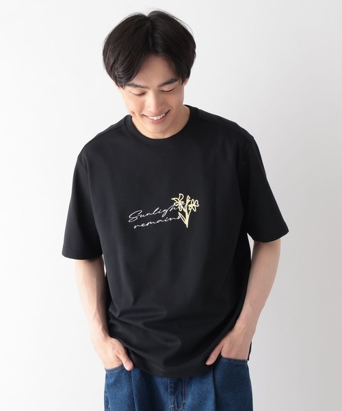 GLOBAL WORK（グローバルワーク）の「マイニチタキノウクルー/プリントTシャツ/636401（Tシャツ/カットソー・メンズ・ネイビー系9/ホワイト系7/ホワイト系6/ネイビー/チャコールグレー/グレー/ホワイト系5/ブラック・LARGE/MEDIUM/X-LARGE/SMALL）」の5枚目の写真
