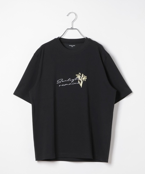 GLOBAL WORK（グローバルワーク）の「マイニチタキノウクルー/プリントTシャツ/636401（Tシャツ/カットソー・メンズ・ネイビー系9/ホワイト系7/ホワイト系6/ネイビー/チャコールグレー/グレー/ホワイト系5/ブラック・LARGE/MEDIUM/X-LARGE/SMALL）」の20枚目の写真