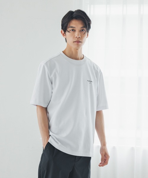 GLOBAL WORK（グローバルワーク）の「マイニチタキノウクルー/プリントTシャツ/636401（Tシャツ/カットソー・メンズ・ネイビー系9/ホワイト系7/ホワイト系6/ネイビー/チャコールグレー/グレー/ホワイト系5/ブラック・LARGE/MEDIUM/X-LARGE/SMALL）」の11枚目の写真