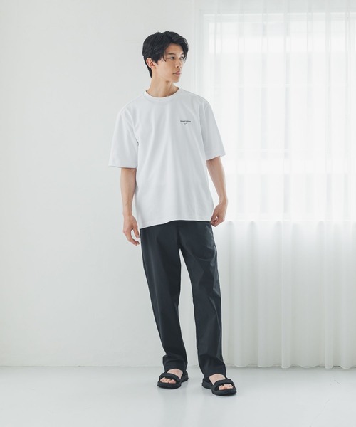 GLOBAL WORK（グローバルワーク）の「マイニチタキノウクルー/プリントTシャツ/636401（Tシャツ/カットソー・メンズ・ネイビー系9/ホワイト系7/ホワイト系6/ネイビー/チャコールグレー/グレー/ホワイト系5/ブラック・LARGE/MEDIUM/X-LARGE/SMALL）」の9枚目の写真