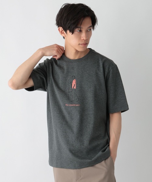 GLOBAL WORK（グローバルワーク）の「マイニチタキノウクルー/プリントTシャツ/636401（Tシャツ/カットソー・メンズ・ネイビー系9/ホワイト系7/ホワイト系6/ネイビー/チャコールグレー/グレー/ホワイト系5/ブラック・LARGE/MEDIUM/X-LARGE/SMALL）」の13枚目の写真