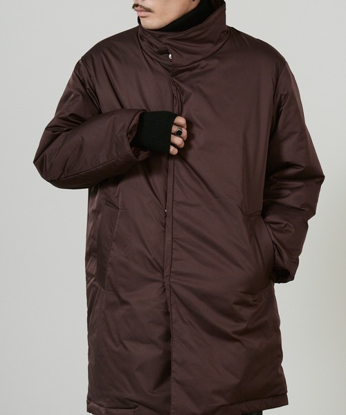 superNova.（スーパーノヴァ）の「superNova. Market coat - Stretch gabardine / SN-389C（ブルゾン・メンズ・バーガンディー・S）」の3枚目の写真