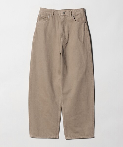 BEAUTY&YOUTH UNITED ARROWS（ビューティーアンドユースユナイテッドアローズ）の「ワイド ルーズ デニムパンツ（デニムパンツ・レディース・ベージュ/オフホワイト/コバルトブルー・S/M/XS）」の3枚目の写真