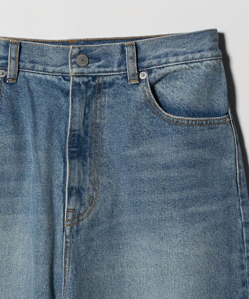 BEAUTY&YOUTH UNITED ARROWS（ビューティーアンドユースユナイテッドアローズ）の「ワイド ルーズ デニムパンツ（デニムパンツ・レディース・ベージュ/オフホワイト/コバルトブルー・S/M/XS）」の8枚目の写真