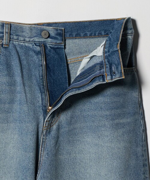 BEAUTY&YOUTH UNITED ARROWS（ビューティーアンドユースユナイテッドアローズ）の「ワイド ルーズ デニムパンツ（デニムパンツ・レディース・ベージュ/オフホワイト/コバルトブルー・S/M/XS）」の12枚目の写真