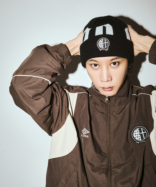 UMBRO（アンブロ）の「UMBRO/アンブロ UMBRO × go!go!vanillas ロゴ ビーニー（ニットキャップ/ビーニー・メンズ・ブラック/ブラウン・ONE SIZE）」の15枚目の写真