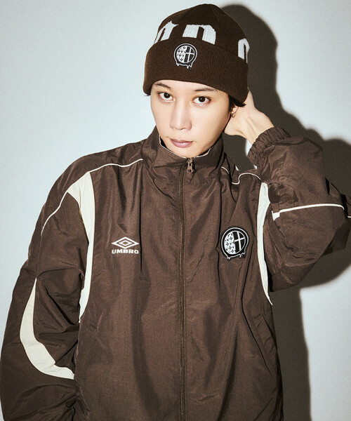 UMBRO（アンブロ）の「UMBRO/アンブロ UMBRO × go!go!vanillas ロゴ ビーニー（ニットキャップ/ビーニー・メンズ・ブラック/ブラウン・ONE SIZE）」の18枚目の写真