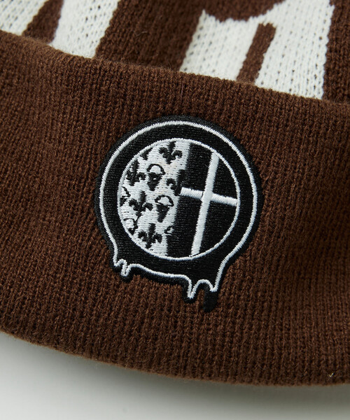 UMBRO（アンブロ）の「UMBRO/アンブロ UMBRO × go!go!vanillas ロゴ ビーニー（ニットキャップ/ビーニー・メンズ・ブラック/ブラウン・ONE SIZE）」の10枚目の写真