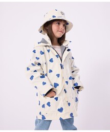 PETIT BATEAU | ハートプリントヨットパーカ(マウンテンパーカー)