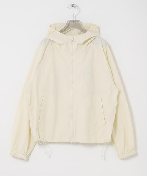 URBAN RESEARCH(アーバンリサーチ)の「『別注』La Hutte×URBAN RESEARCH ナイロンブルゾン(ブルゾン・レディース・アイボリー/ブラウン/チャコールグレー・FREE)」の8枚目の写真