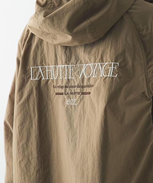 URBAN RESEARCH(アーバンリサーチ)の「『別注』La Hutte×URBAN RESEARCH ナイロンブルゾン(ブルゾン・レディース・アイボリー/ブラウン/チャコールグレー・FREE)」の13枚目の写真