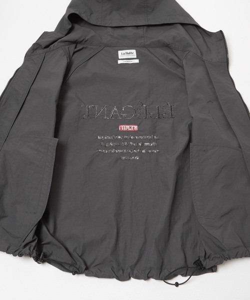 URBAN RESEARCH（アーバンリサーチ）の「『別注』La Hutte×URBAN RESEARCH　ナイロンブルゾン（ブルゾン・レディース・アイボリー/ブラウン/チャコールグレー・FREE）」の16枚目の写真