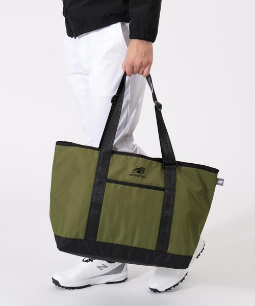 New Balance Golf(ニューバランスゴルフ)の「【new balance golf】TOTE BAG(トートバッグ・レディース・ホワイト/ベージュ系その他/ブルー系その他2/ブラック/ブルー/グリーン系その他/カーキオリーブ/ダークブルー・フリー)」の4枚目の写真