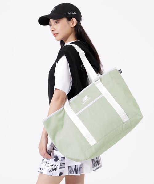 New Balance Golf(ニューバランスゴルフ)の「【new balance golf】TOTE BAG(トートバッグ・レディース・ホワイト/ベージュ系その他/ブルー系その他2/ブラック/ブルー/グリーン系その他/カーキオリーブ/ダークブルー・フリー)」の5枚目の写真