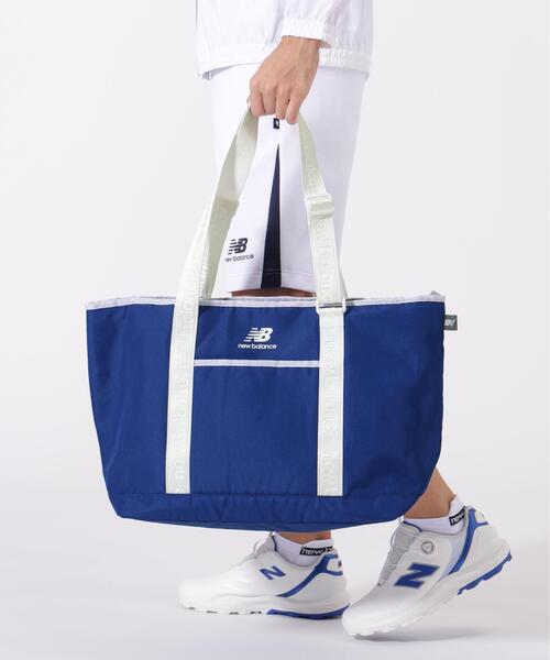 New Balance Golf(ニューバランスゴルフ)の「【new balance golf】TOTE BAG(トートバッグ・レディース・ホワイト/ベージュ系その他/ブルー系その他2/ブラック/ブルー/グリーン系その他/カーキオリーブ/ダークブルー・フリー)」の8枚目の写真