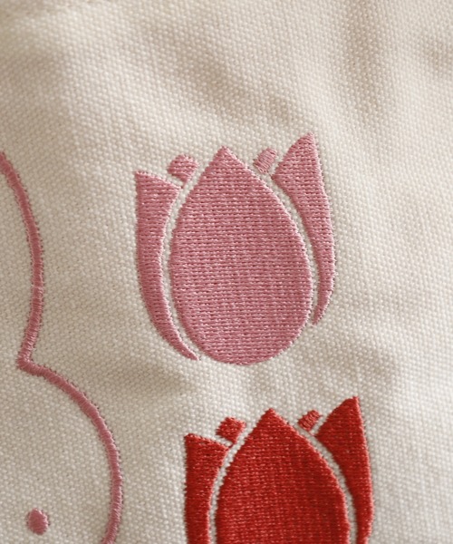Miffy（ ミッフィー）の「miffy ミッフィー ミニトートバッグ 刺繍（トートバッグ・レディース・ホワイト系1/ホワイト系2・FREE）」の8枚目の写真