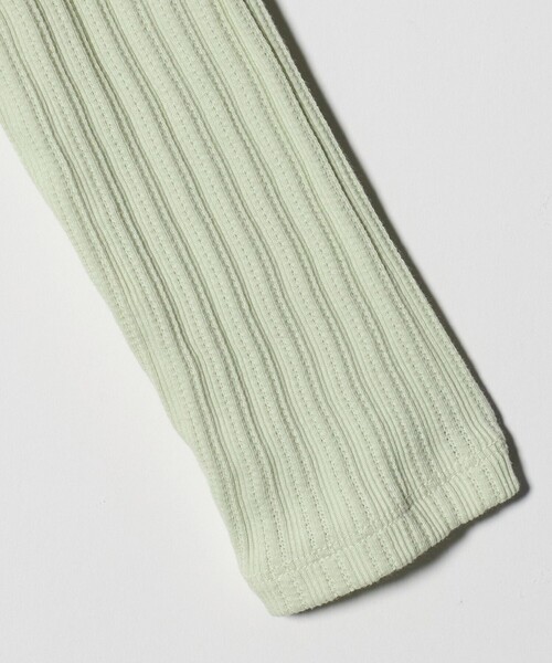 JANESMITH（ジェーンスミス）の「＜JANE SMITH ＞リブ スクエアネック プルオーバー（Tシャツ/カットソー・レディース・ライム・38）」の4枚目の写真