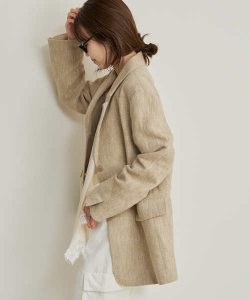 RIAM-PLAGE テーラードジャケット 中古・古着通販】R IAM PLAGE (リアムプラージュ) テーラード