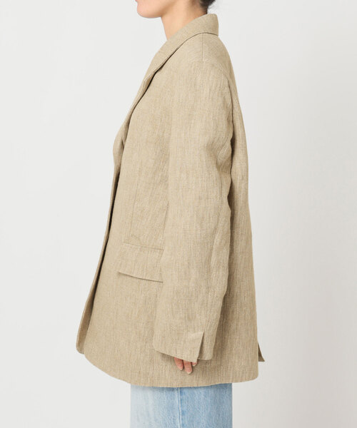 plage（プラージュ）の「R’IAM PLAIN ジャケット（テーラードジャケット・レディース・ベージュ・38/36）」の2枚目の写真
