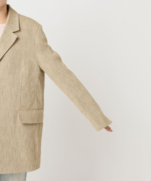 plage（プラージュ）の「R’IAM PLAIN ジャケット（テーラードジャケット・レディース・ベージュ・38/36）」の5枚目の写真