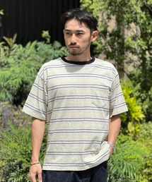 MAGIC NUMBER（マジック ナンバー）の「【MAGIC NUMBER】MULTI BORDER S/S T-SHIRT（Tシャツ/カットソー）」