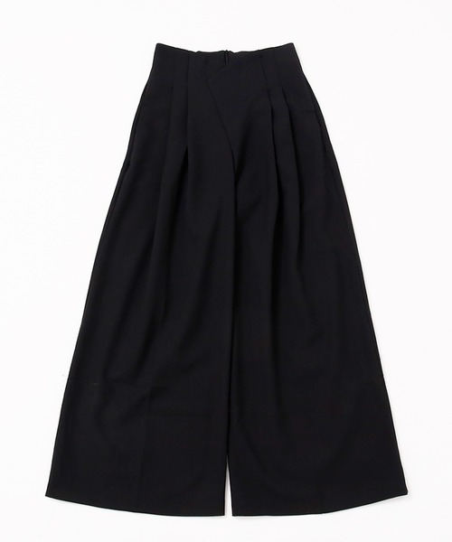 murea(ミュレア)の「ウエストデザインハイウエストワイドタックパンツ(その他パンツ・レディース・オリーブ/ブラック・M/S)」の13枚目の写真