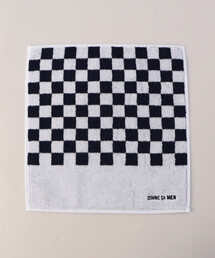 COMME CA MEN（コムサメン）の「市松柄 タオルハンカチ（ハンカチ/ハンドタオル）」