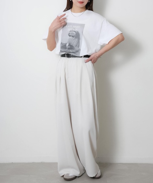 Riberry(リベリー)の「アソートアニマルフォトプリント半袖Tシャツ【CAT/DOG】(Tシャツ/カットソー・レディース・B/A/C/D・MEDIUM)」の16枚目の写真