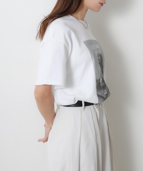 Riberry(リベリー)の「アソートアニマルフォトプリント半袖Tシャツ【CAT/DOG】(Tシャツ/カットソー・レディース・B/A/C/D・MEDIUM)」の14枚目の写真