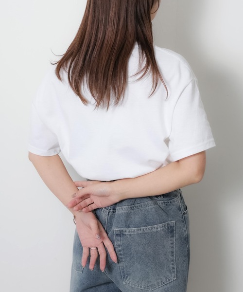 Riberry(リベリー)の「アソートアニマルフォトプリント半袖Tシャツ【CAT/DOG】(Tシャツ/カットソー・レディース・B/A/C/D・MEDIUM)」の8枚目の写真