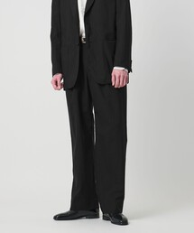 District（ディストリクト）の「＜District＞ウォッシュド トロピカルウール 2プリーツ ワイドパンツ（スラックス）」