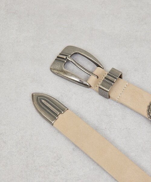 GALLARDAGALANTE(ガリャルダガランテ)の「コンチョベルト(ベルト・レディース・ブラック/ベージュ・FREE)」の10枚目の写真