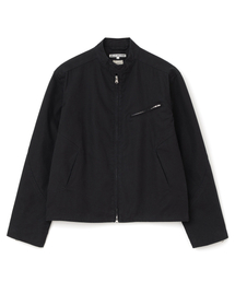 Millo Archive（ミロ アーカイブ）の「ヴィンテージコットンカフェレーサージャケット[ウォッシュドブラック]（その他アウター）」