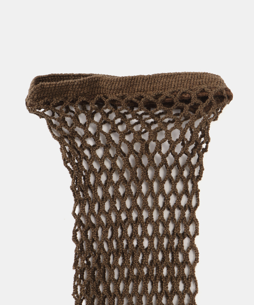 IENA（イエナ）の「babaco/ババコ Fishnet Knee High Socks 靴下 BA02-SK1HS（ソックス/靴下・レディース・ブラウン/グレー/ブルー系その他・FREE）」の7枚目の写真